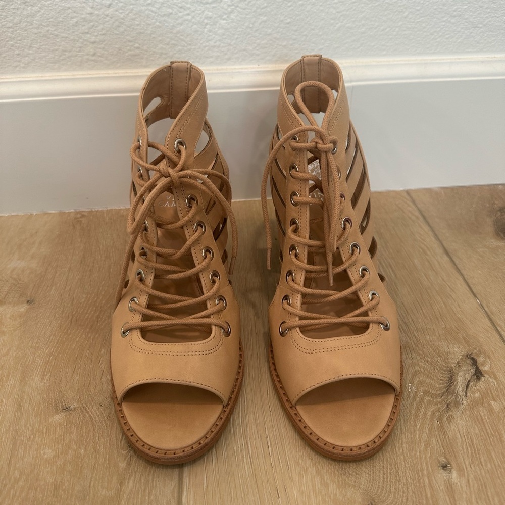 Vince Camuto Chesten Lace-Up Booties